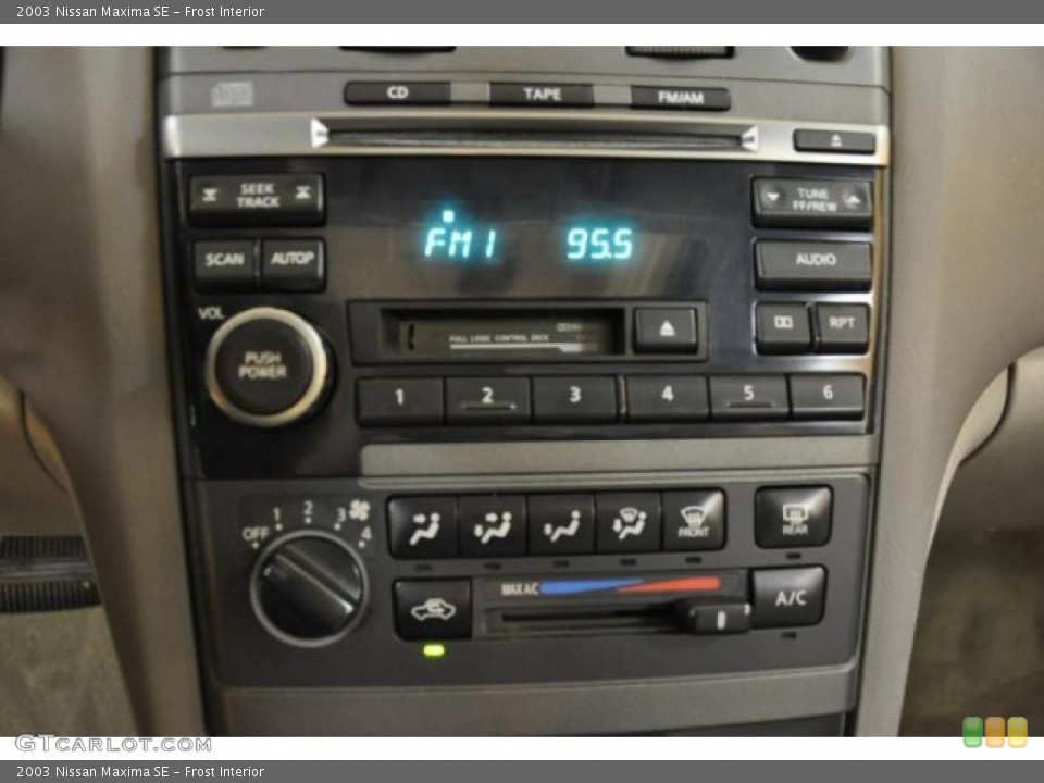 Frost Interior Controls for the 2003 Nissan Maxima SE #45146447