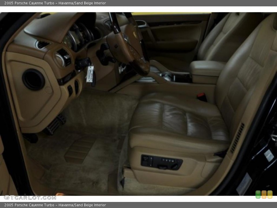 Havanna/Sand Beige Interior Photo for the 2005 Porsche Cayenne Turbo #45148507
