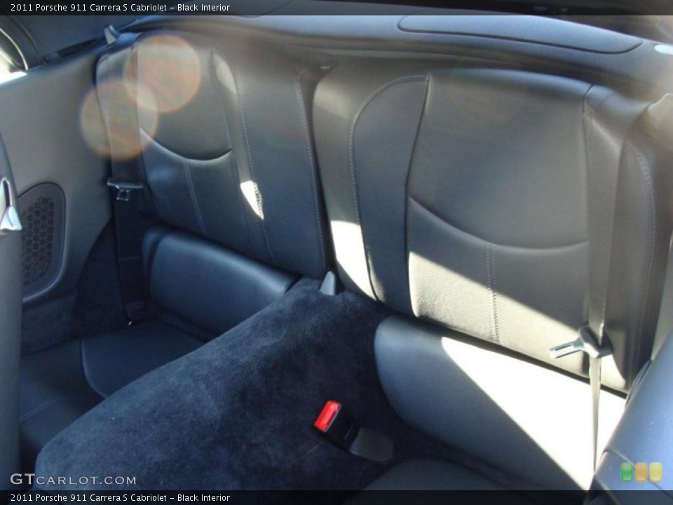Black Interior Photo for the 2011 Porsche 911 Carrera S Cabriolet #45149159