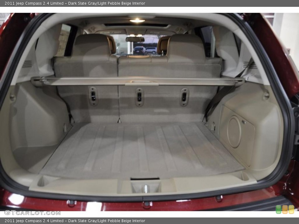 Dark Slate Gray/Light Pebble Beige Interior Trunk for the 2011 Jeep Compass 2.4 Limited #45149347