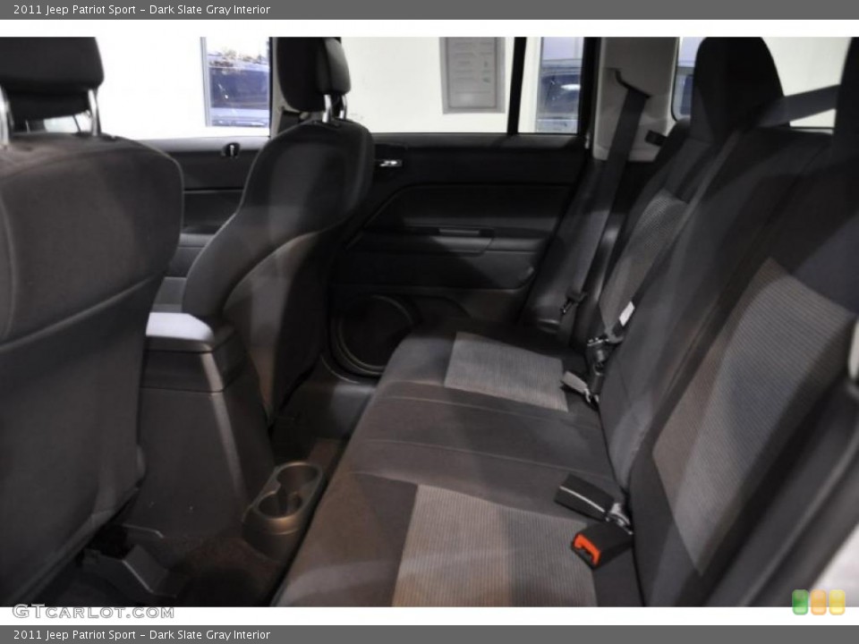 Dark Slate Gray Interior Photo for the 2011 Jeep Patriot Sport #45149567