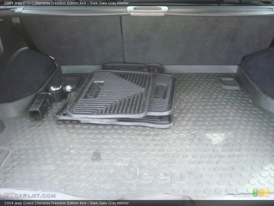 Dark Slate Gray Interior Trunk for the 2004 Jeep Grand Cherokee Freedom Edition 4x4 #45151555
