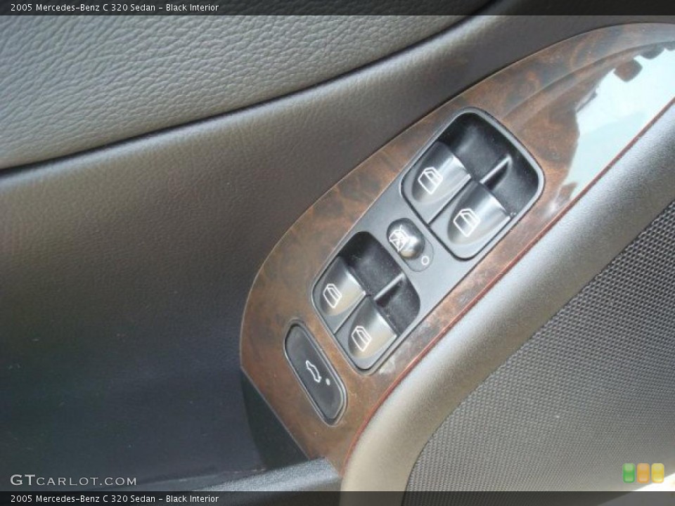 Black Interior Controls for the 2005 Mercedes-Benz C 320 Sedan #45152359