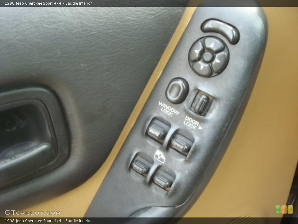 Saddle Interior Controls for the 1998 Jeep Cherokee Sport 4x4 #45154563