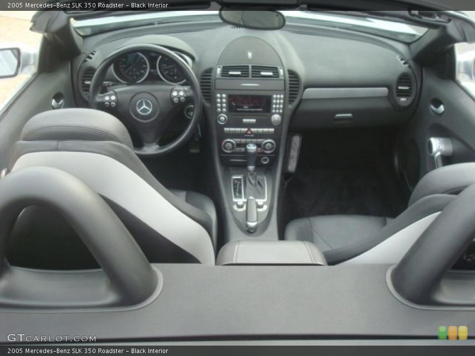 Black Interior Dashboard for the 2005 Mercedes-Benz SLK 350 Roadster #45155856