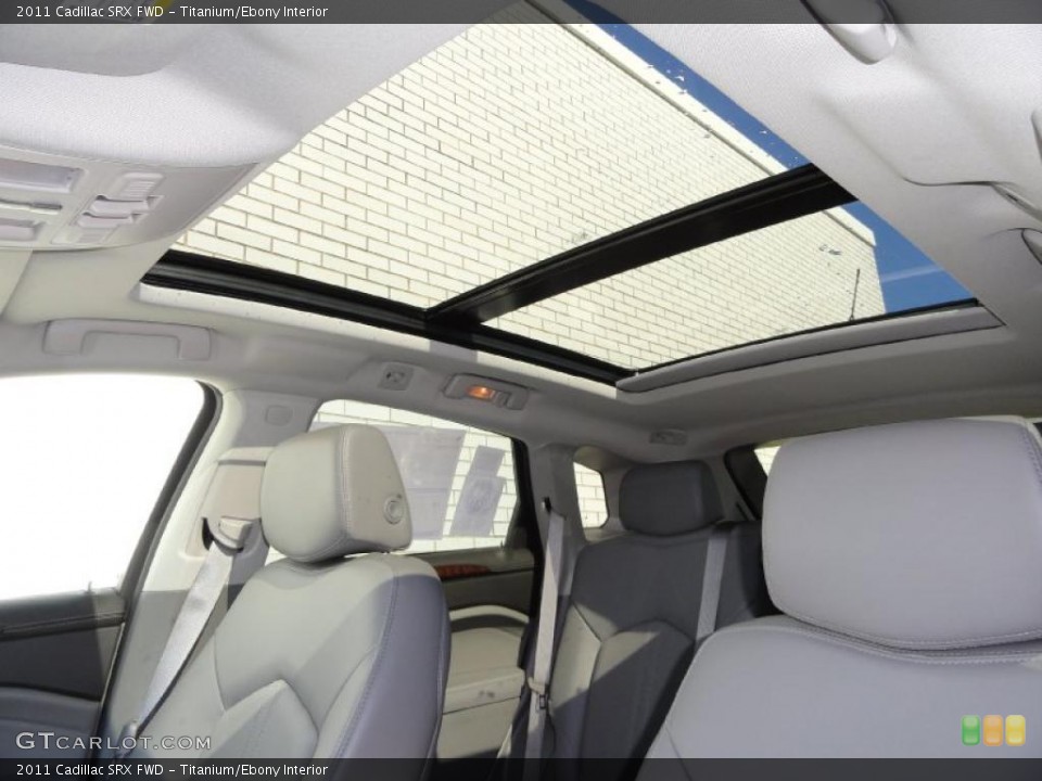Titanium/Ebony Interior Sunroof for the 2011 Cadillac SRX FWD #45157300