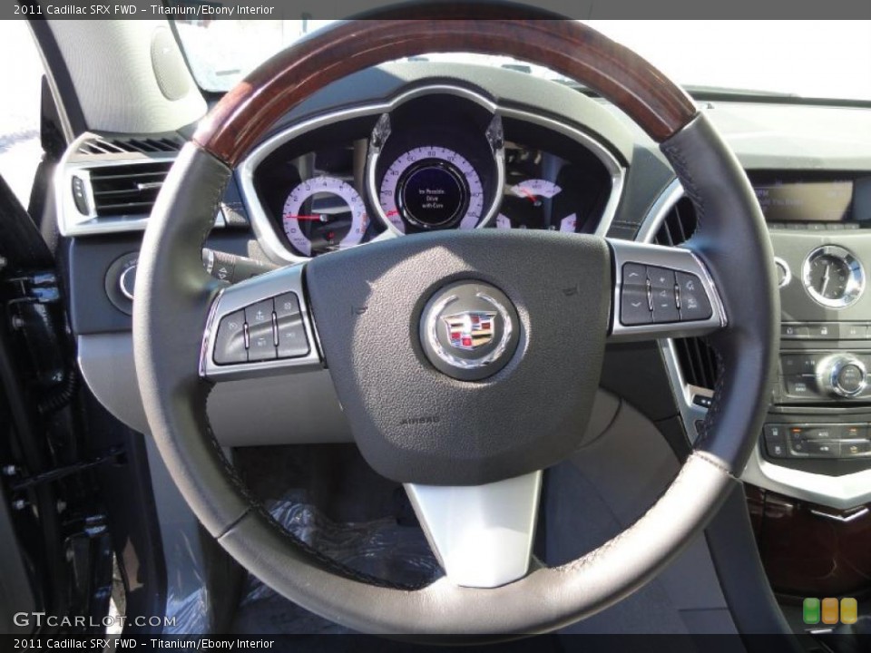 Titanium/Ebony Interior Controls for the 2011 Cadillac SRX FWD #45157368