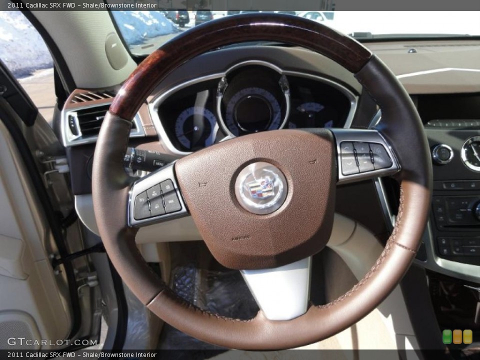 Shale/Brownstone Interior Controls for the 2011 Cadillac SRX FWD #45158047