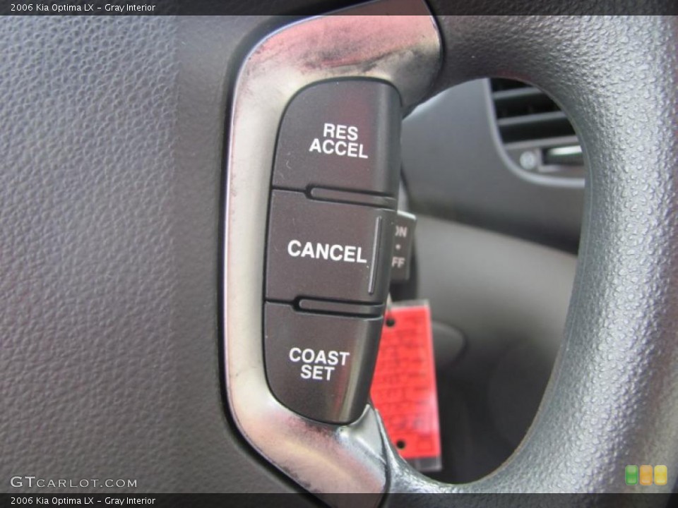 Gray Interior Controls for the 2006 Kia Optima LX #45159220