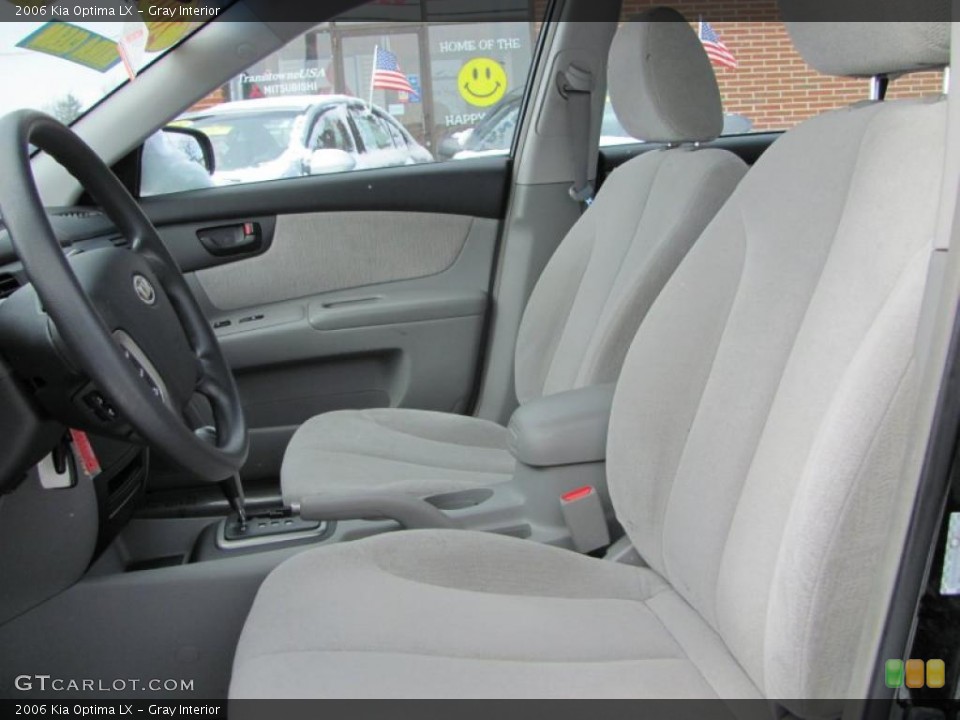 Gray Interior Photo for the 2006 Kia Optima LX #45159268