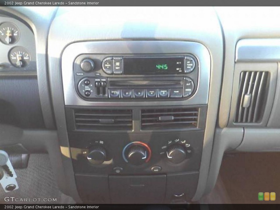 Sandstone Interior Controls for the 2002 Jeep Grand Cherokee Laredo #45159876