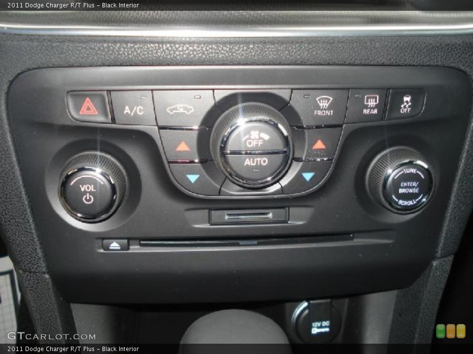 Black Interior Controls for the 2011 Dodge Charger R/T Plus #45160680