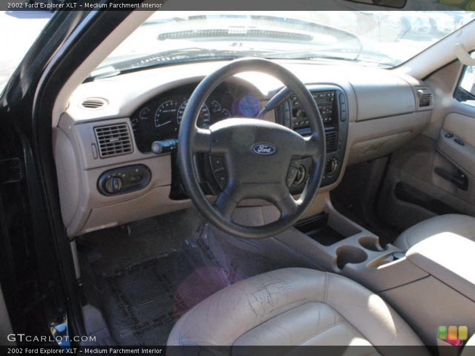 Medium Parchment Interior Prime Interior for the 2002 Ford Explorer XLT #45161112