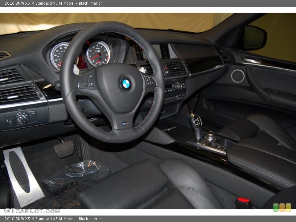 Black Interior Prime Interior for the 2010 BMW X5 M  #45162509