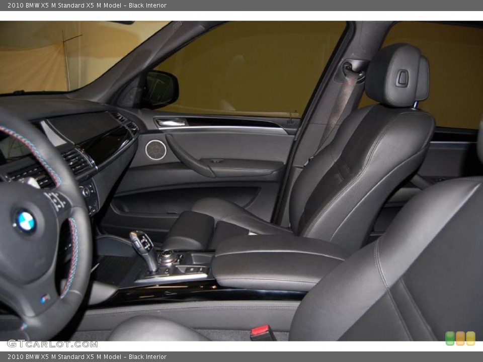 Black Interior Photo for the 2010 BMW X5 M  #45162521