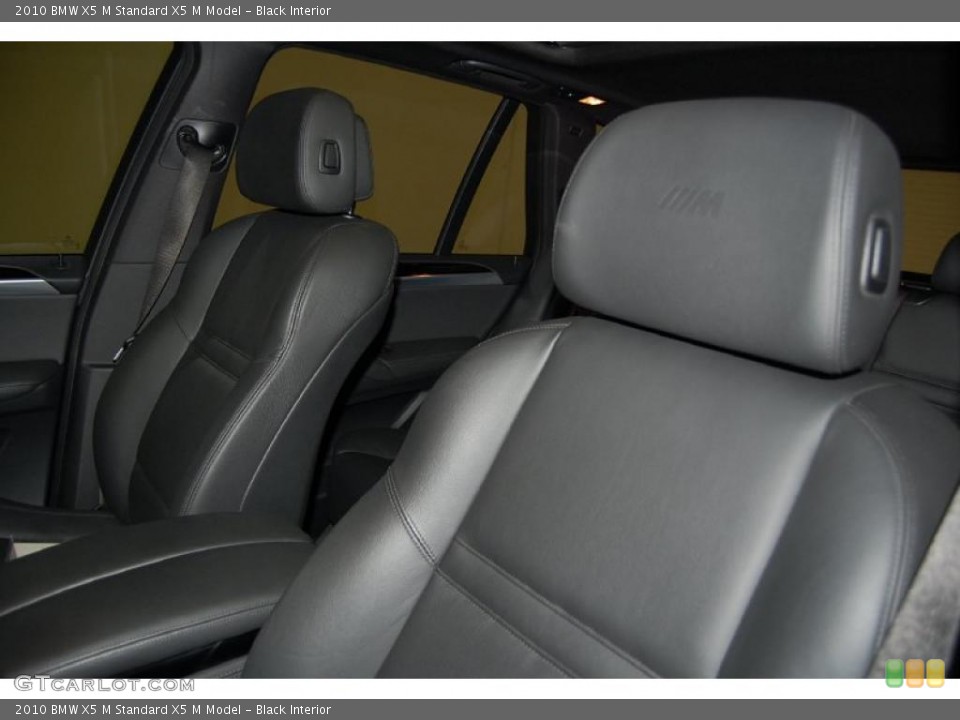 Black Interior Photo for the 2010 BMW X5 M  #45162537