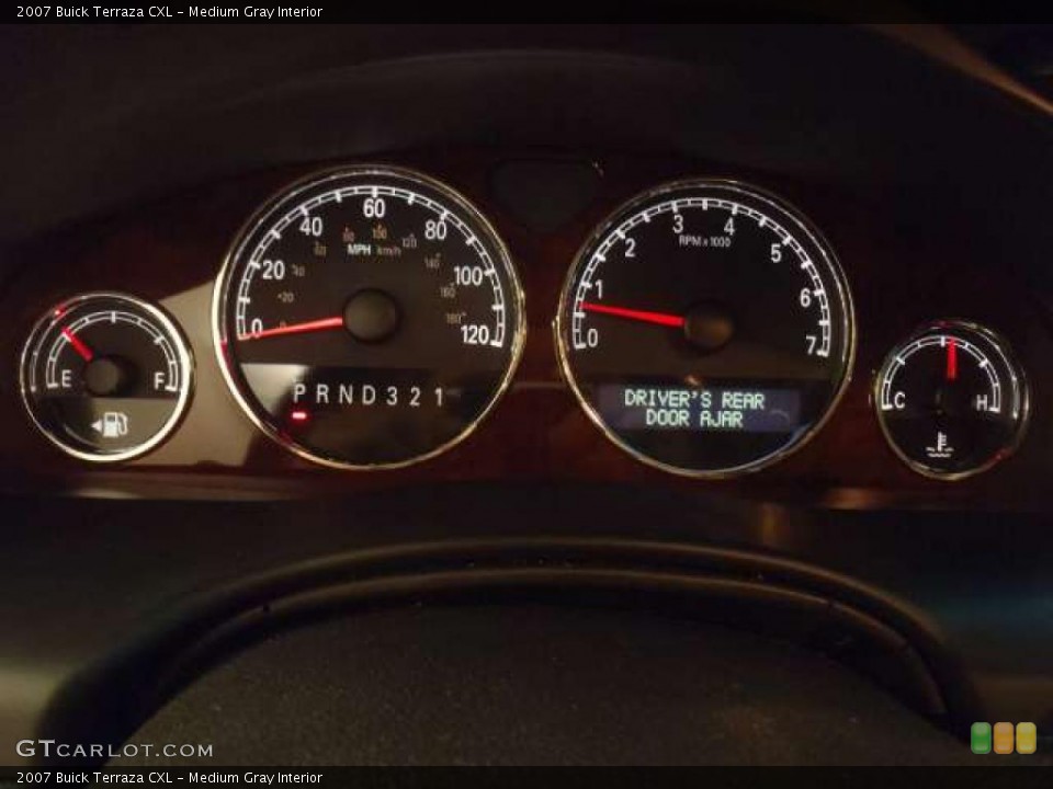 Medium Gray Interior Gauges for the 2007 Buick Terraza CXL #45171359