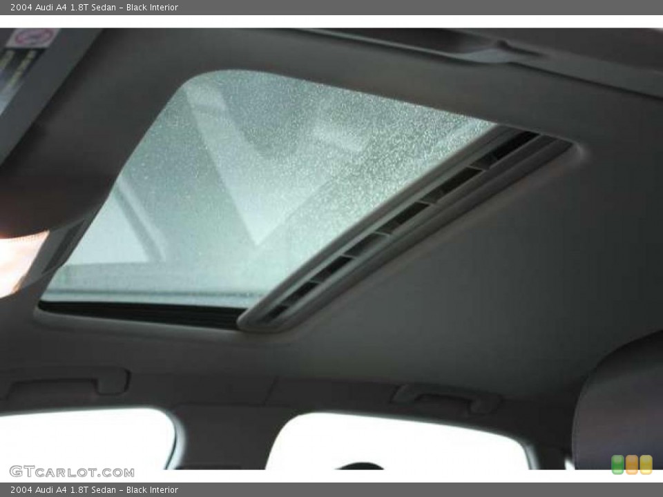 Black Interior Sunroof for the 2004 Audi A4 1.8T Sedan #45171899