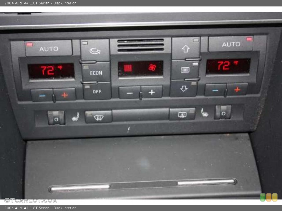 Black Interior Controls for the 2004 Audi A4 1.8T Sedan #45171987