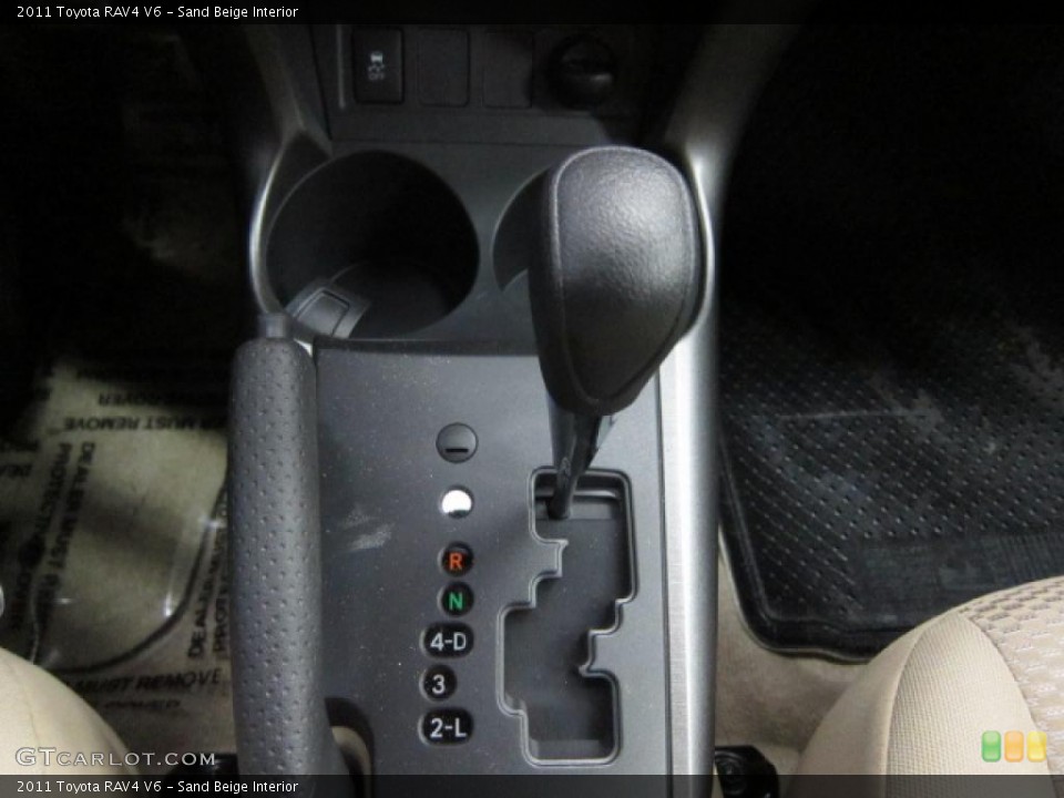 Sand Beige Interior Transmission for the 2011 Toyota RAV4 V6 #45174244
