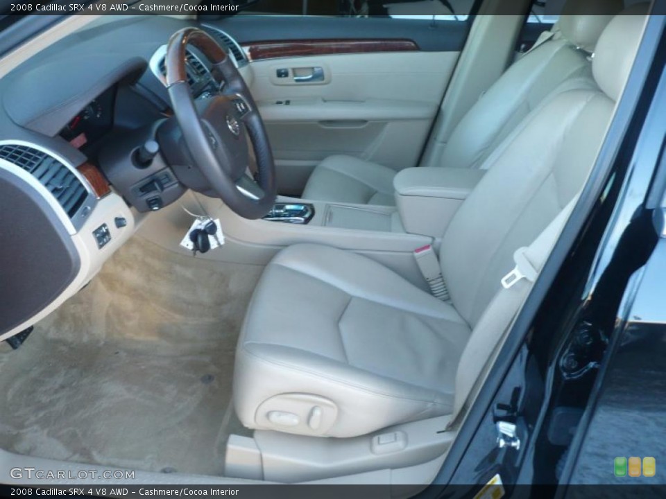 Cashmere/Cocoa Interior Photo for the 2008 Cadillac SRX 4 V8 AWD #45175876