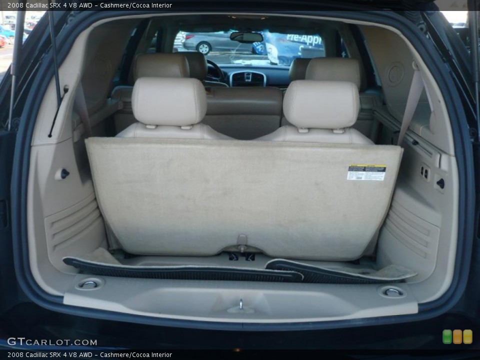 Cashmere/Cocoa Interior Photo for the 2008 Cadillac SRX 4 V8 AWD #45175912