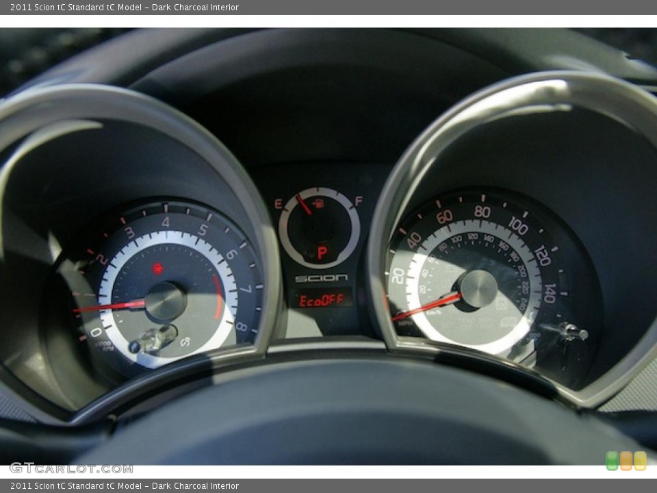 Dark Charcoal Interior Gauges for the 2011 Scion tC  #45179256