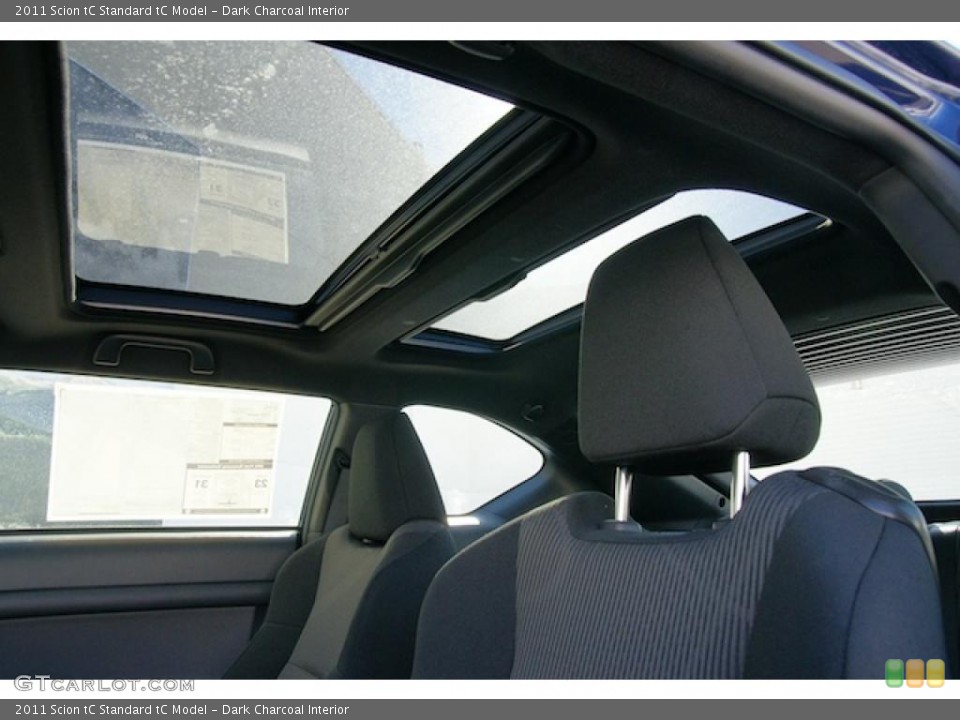 Dark Charcoal Interior Sunroof for the 2011 Scion tC  #45179820