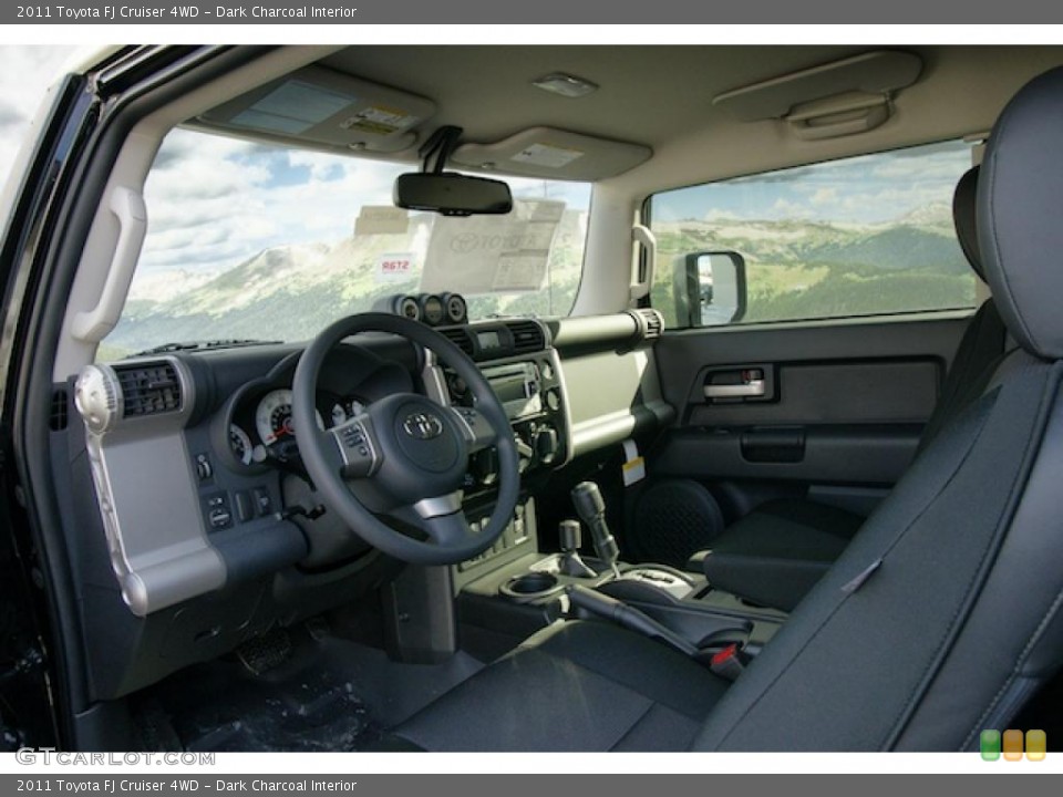 Dark Charcoal Interior Photo for the 2011 Toyota FJ Cruiser 4WD #45180176
