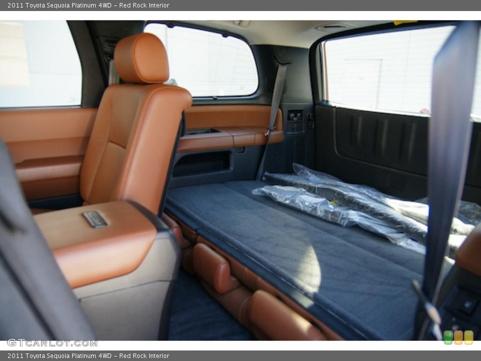 Red Rock Interior Photo for the 2011 Toyota Sequoia Platinum 4WD #45180837