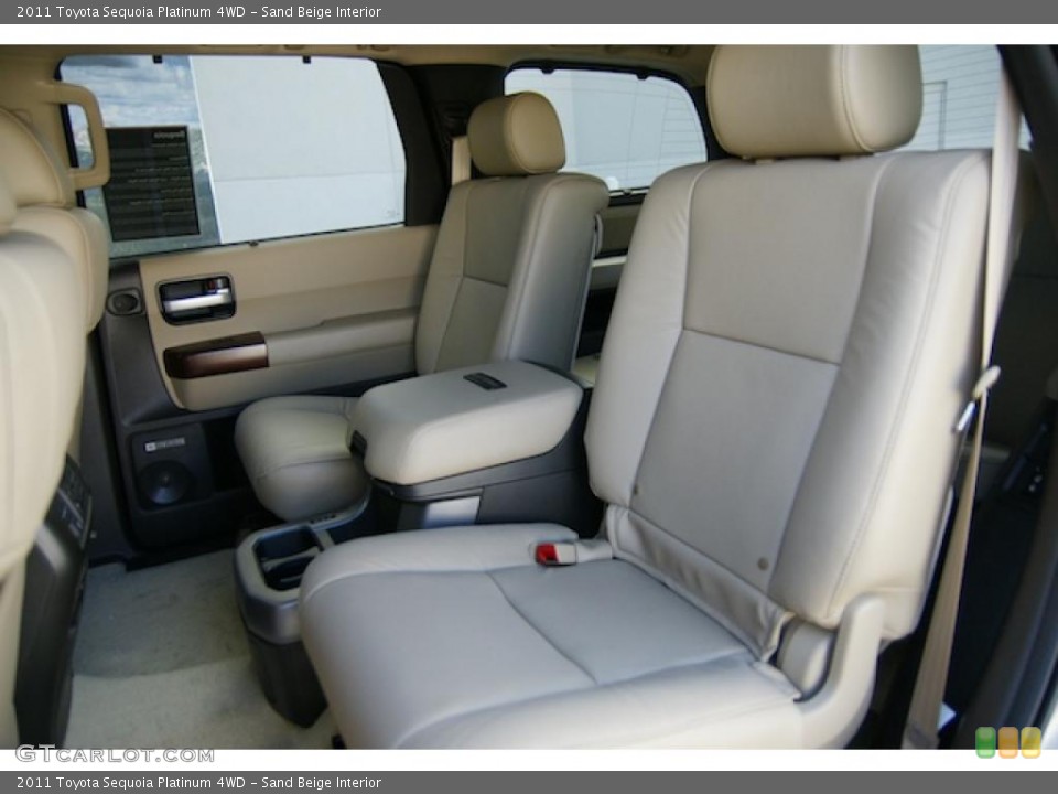 Sand Beige Interior Photo for the 2011 Toyota Sequoia Platinum 4WD #45180989