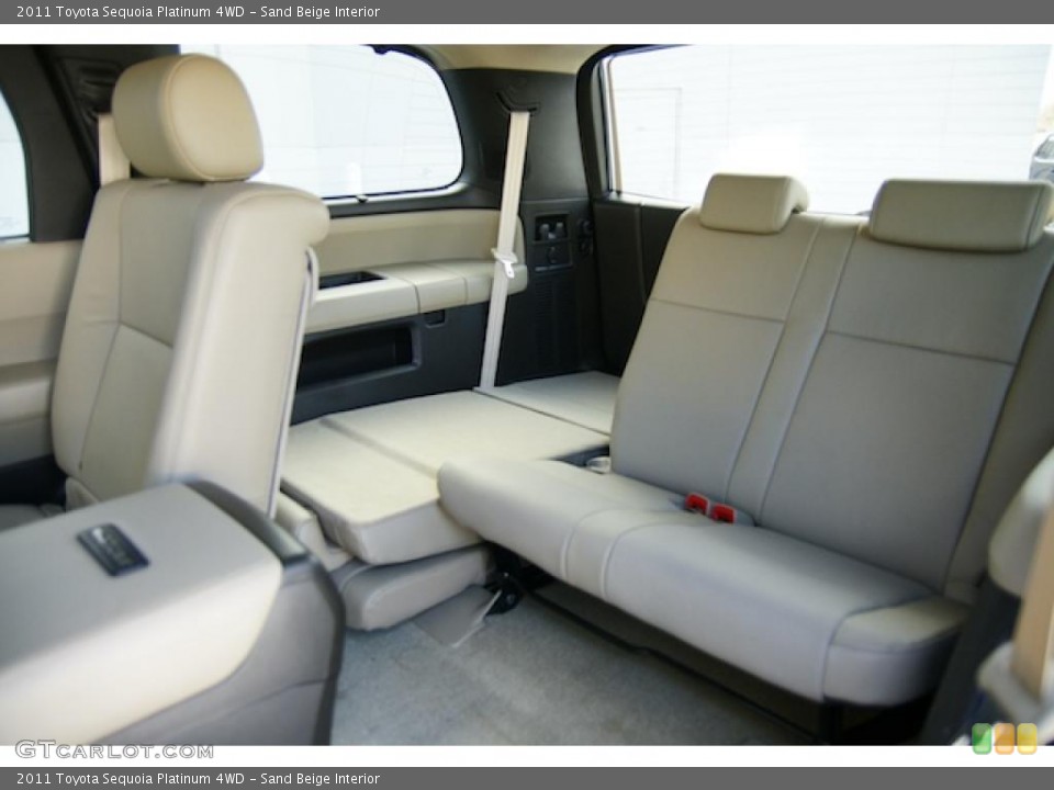 Sand Beige Interior Photo for the 2011 Toyota Sequoia Platinum 4WD #45181001