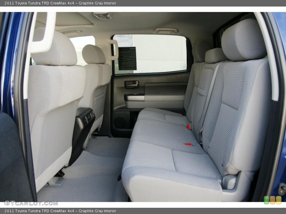 Graphite Gray Interior Photo for the 2011 Toyota Tundra TRD CrewMax 4x4 #45181333