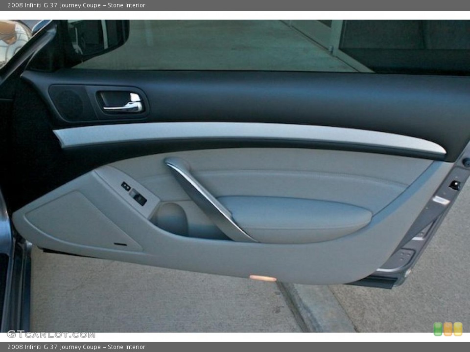 Stone Interior Door Panel for the 2008 Infiniti G 37 Journey Coupe #45183153