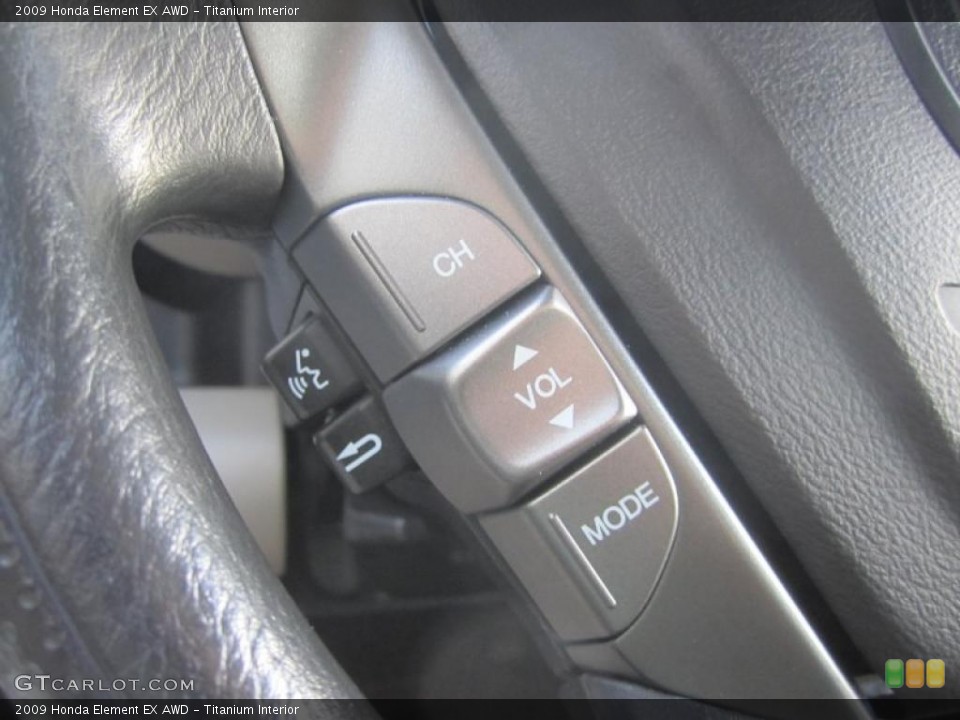 Titanium Interior Controls for the 2009 Honda Element EX AWD #45185153