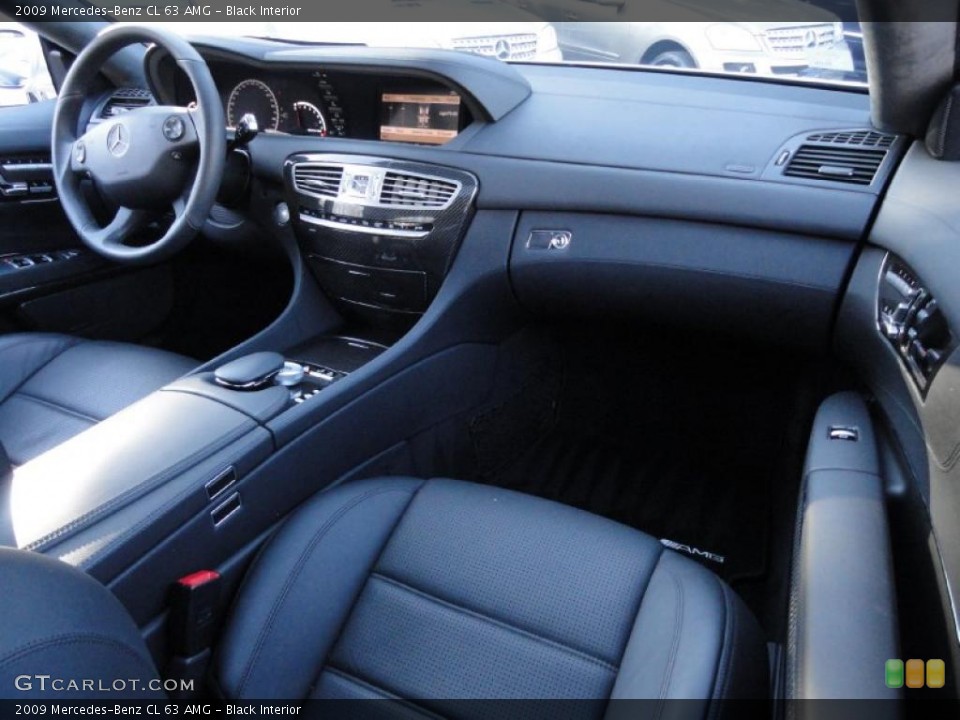 Black Interior Photo for the 2009 Mercedes-Benz CL 63 AMG #45185413