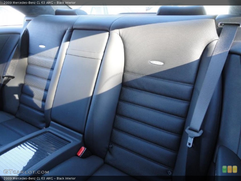 Black Interior Photo for the 2009 Mercedes-Benz CL 63 AMG #45185469