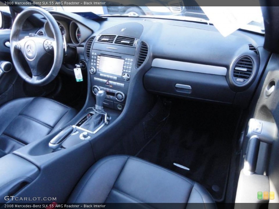 Black Interior Photo for the 2008 Mercedes-Benz SLK 55 AMG Roadster #45185661