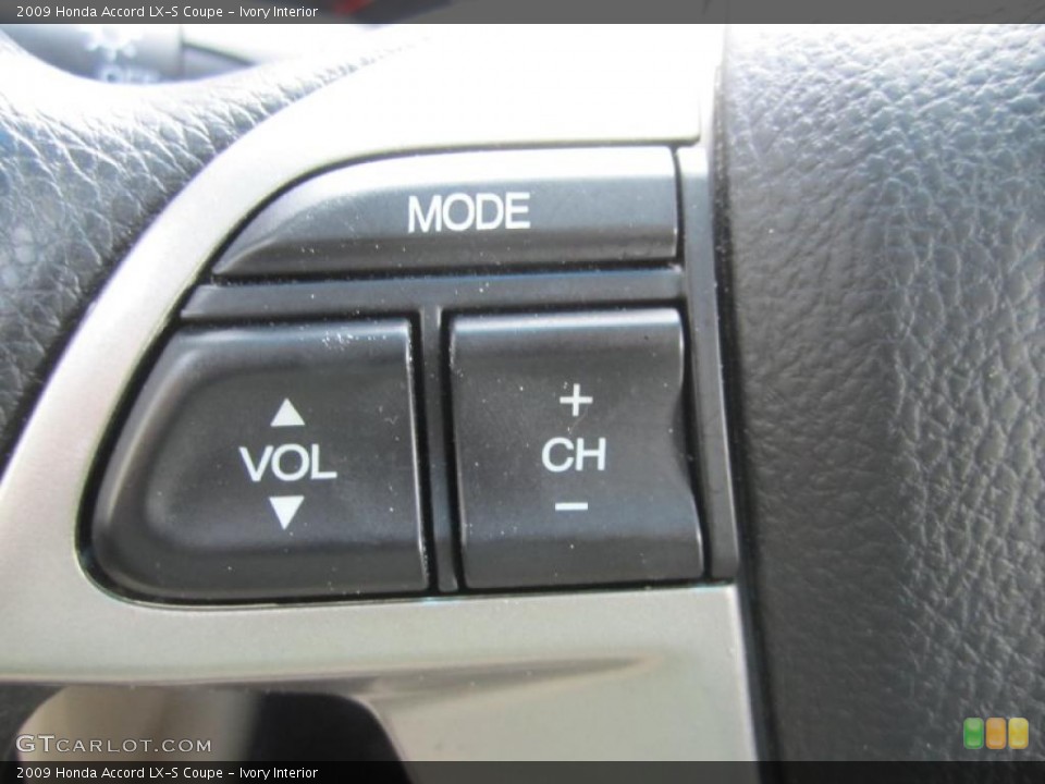 Ivory Interior Controls for the 2009 Honda Accord LX-S Coupe #45188533