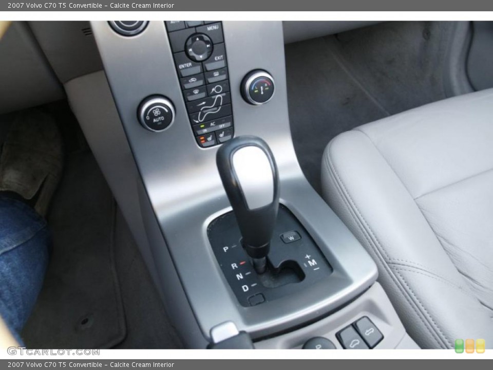 Calcite Cream Interior Transmission for the 2007 Volvo C70 T5 Convertible #45197053