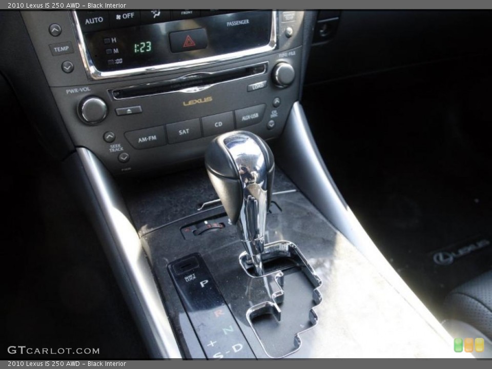 Black Interior Transmission for the 2010 Lexus IS 250 AWD #45202173