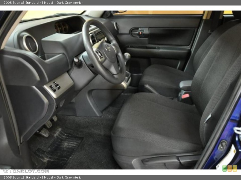 Dark Gray Interior Photo for the 2008 Scion xB  #45203797