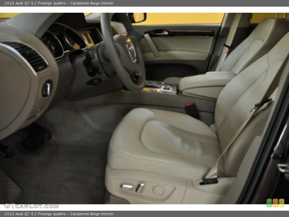 Cardamom Beige Interior Photo for the 2010 Audi Q7 4.2 Prestige quattro #45204209