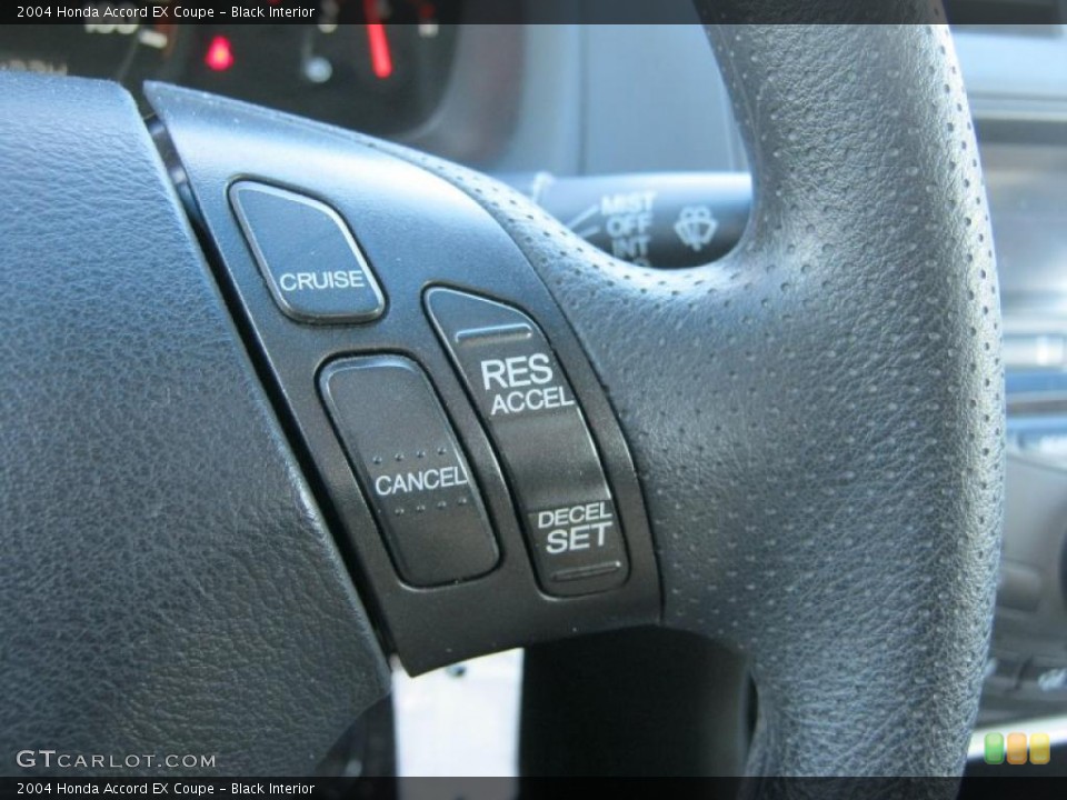 Black Interior Controls for the 2004 Honda Accord EX Coupe #45204401