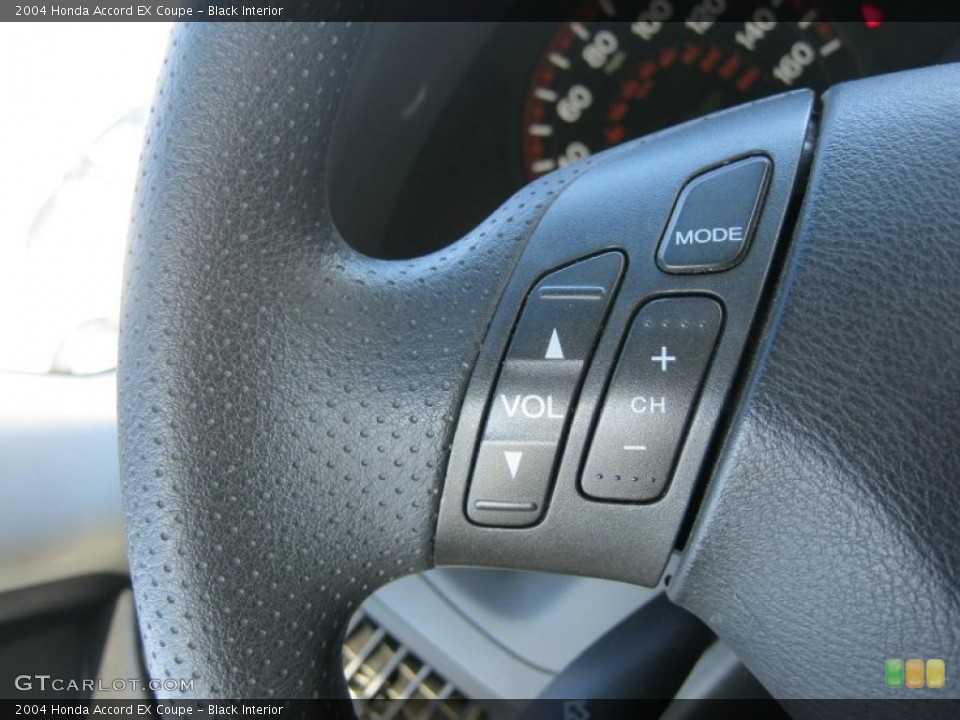 Black Interior Controls for the 2004 Honda Accord EX Coupe #45204625