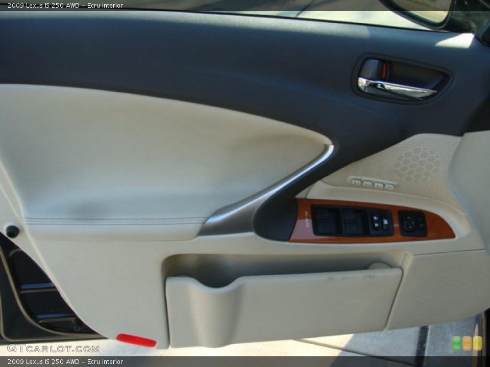 Ecru Interior Door Panel for the 2009 Lexus IS 250 AWD #45205997