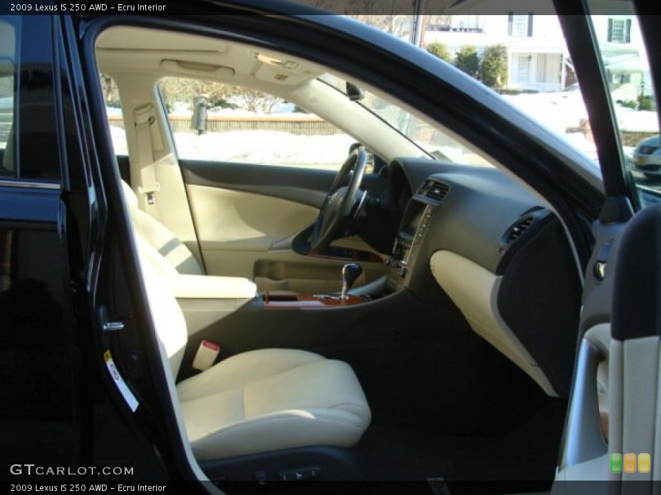 Ecru Interior Photo for the 2009 Lexus IS 250 AWD #45206029