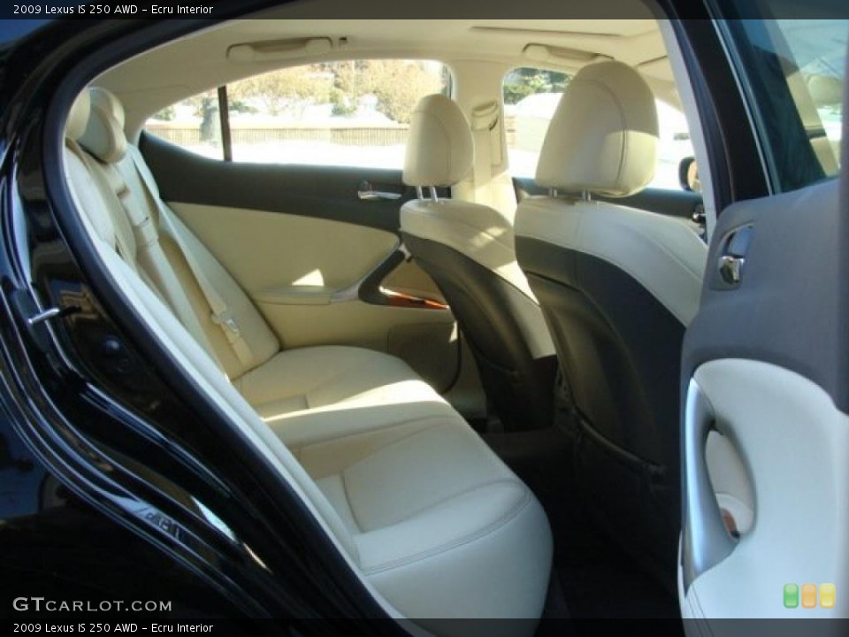 Ecru Interior Photo for the 2009 Lexus IS 250 AWD #45206089