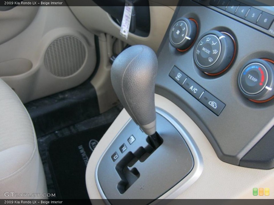 Beige Interior Transmission for the 2009 Kia Rondo LX #45206173