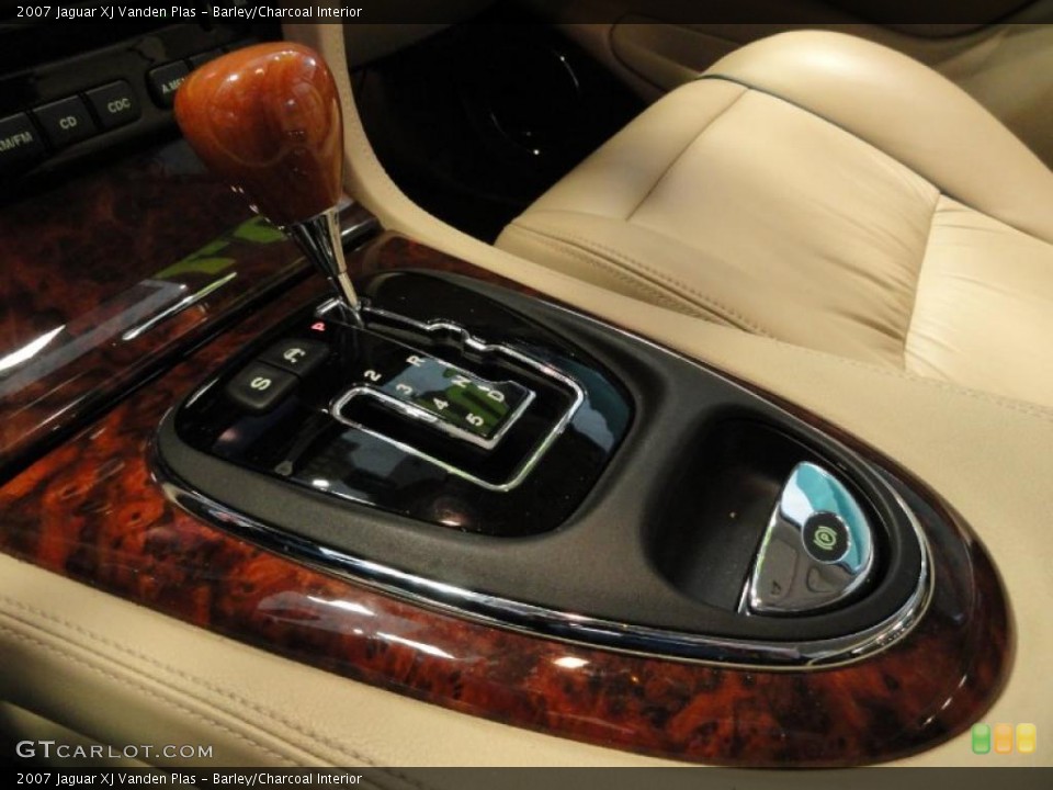 Barley/Charcoal Interior Transmission for the 2007 Jaguar XJ Vanden Plas #45208125